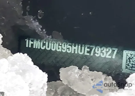 2017 Ford Escape Se из США, поврежденный, VIN 1FMCU0G95HUE79327